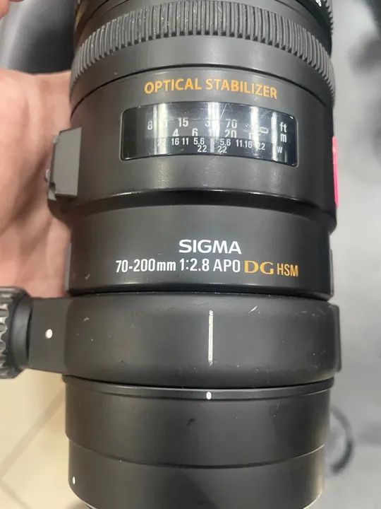 Lente Sigma 70-200mm f/2.8L USM - Foto 2