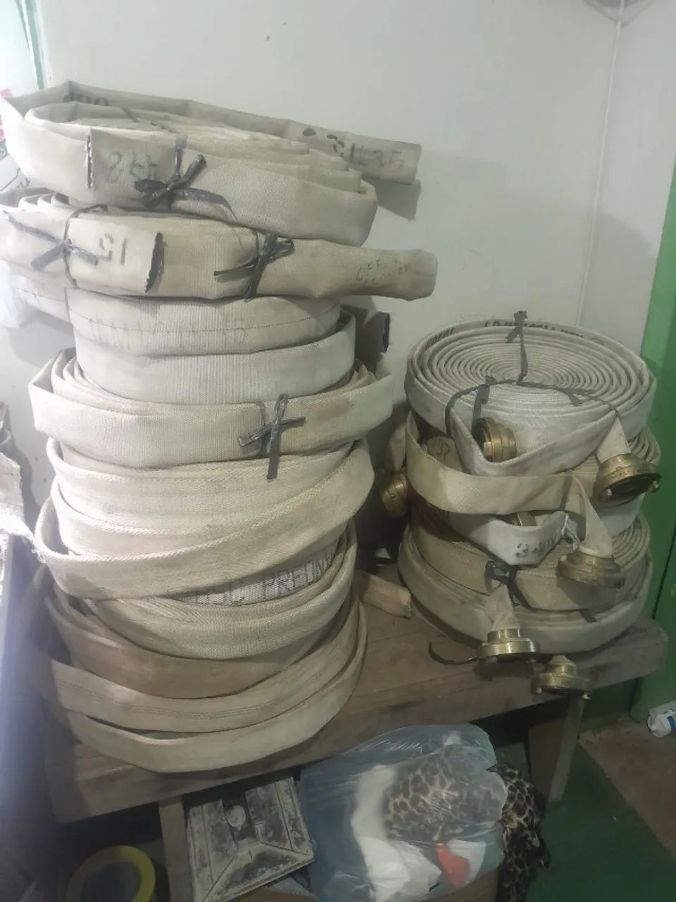 mangueira de incêndio