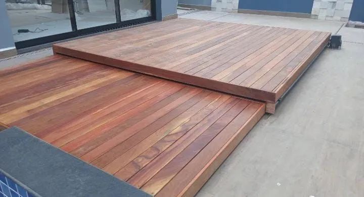 Piscina com deck retrátil sob medida a partir  - Foto 2