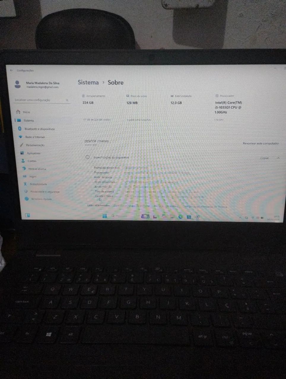 Notebook Dell semi novo  - Foto 2