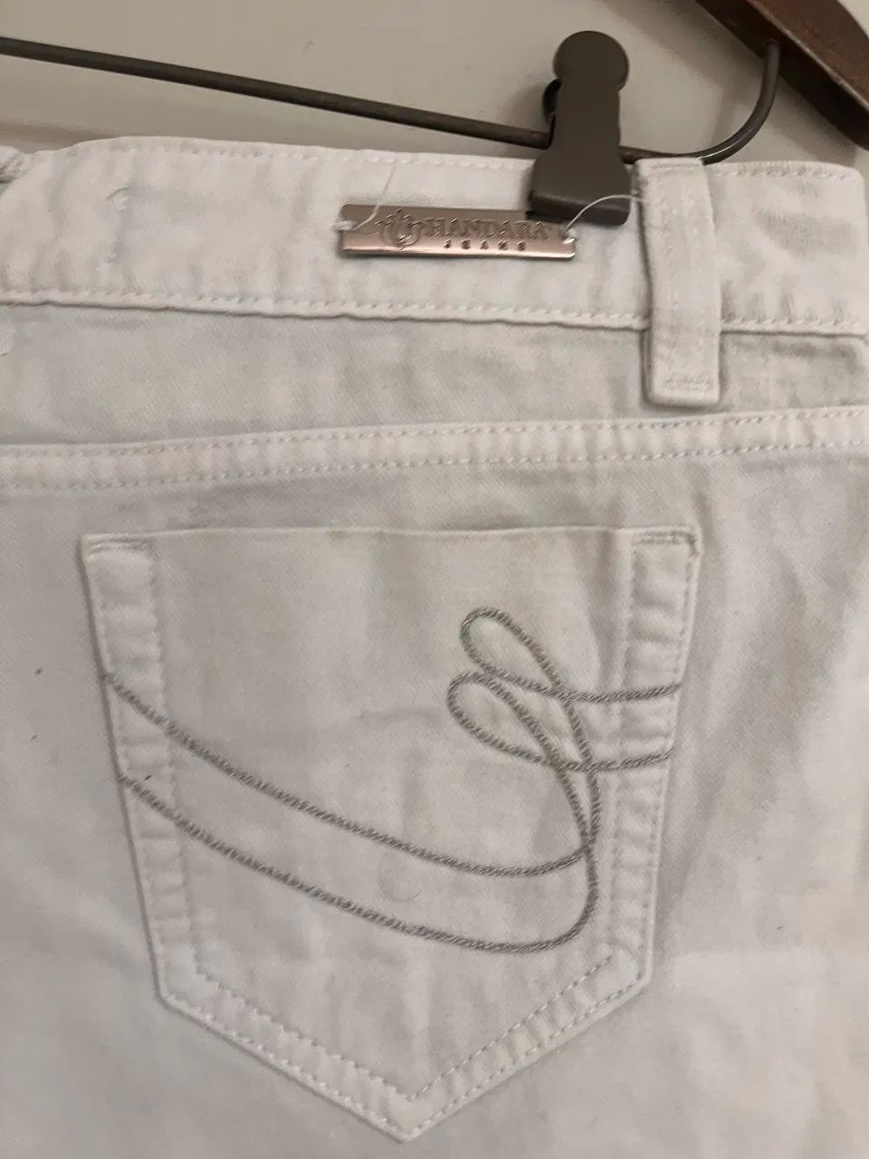 Short femenino handara branco n* 42 - Foto 2