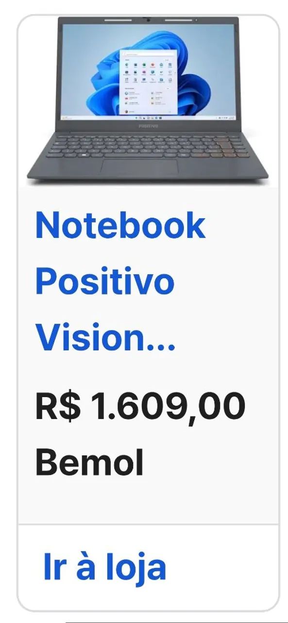 Notebook Positivo  14 Pol 4/128gb semini zero  - Foto 3