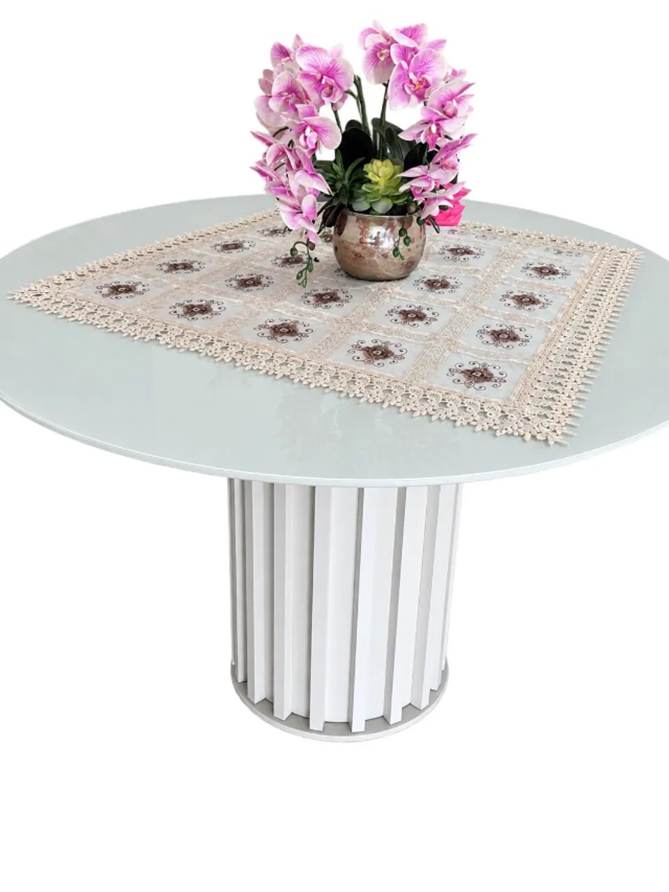 Mesa de jantar redonda