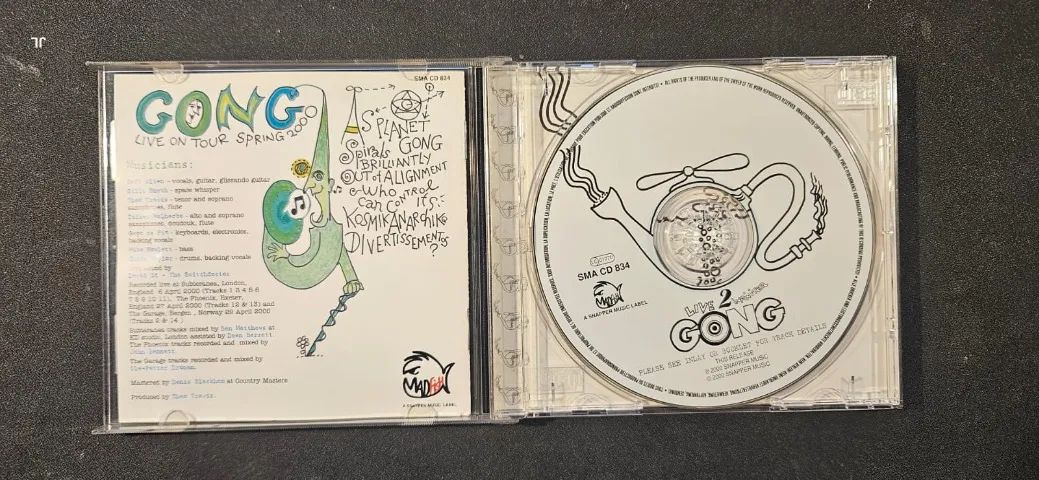 CDs Gong - Rock Progressivo - Shamal (1975) + Live 2 Infinitea - Foto 3
