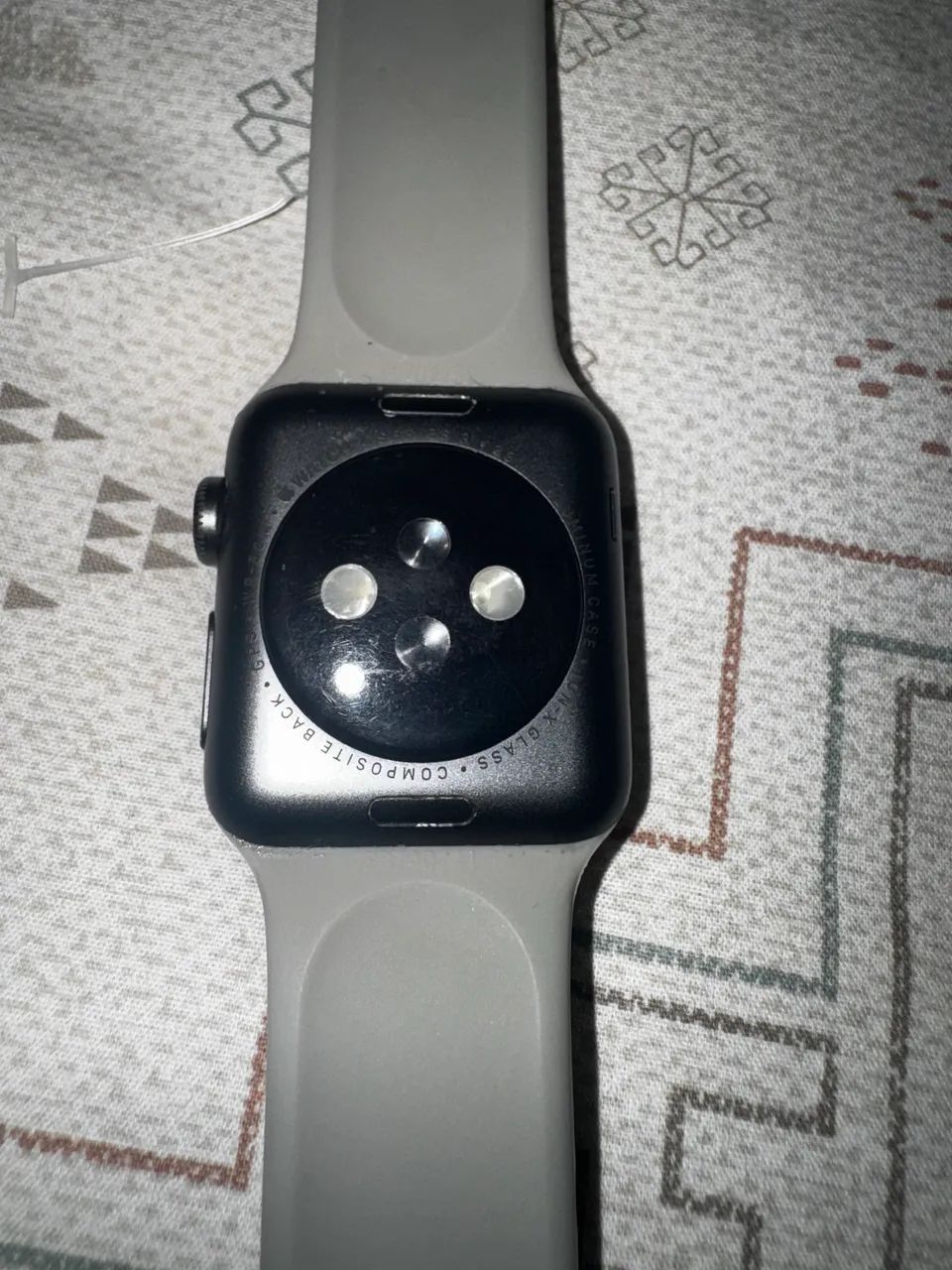 Apple Watch Series 3 38mm Cinza Espacial - Completo com Caixa e
