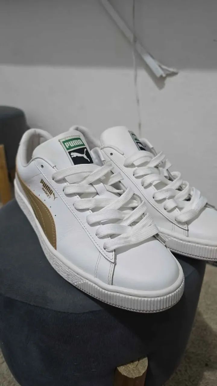 2 JOGOS DE TÊNIS MASCULINO PUMA BASKET CLASSIC XXI TAM 41 ( Usado 2 vezes ) - Foto 4