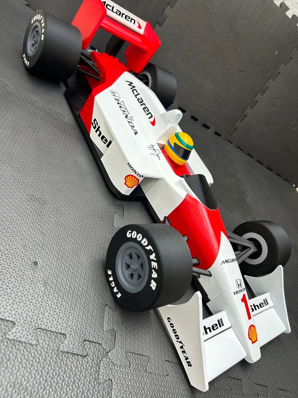 FÓRMULA 1 MP4 AYRTON SENNA DECORATIVA  - Foto 3