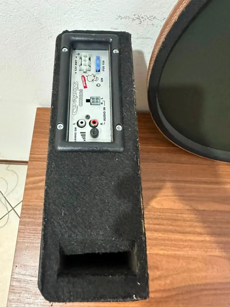 Subwoofer slim corzus optimus cxs 200 em bom estado - Foto 3