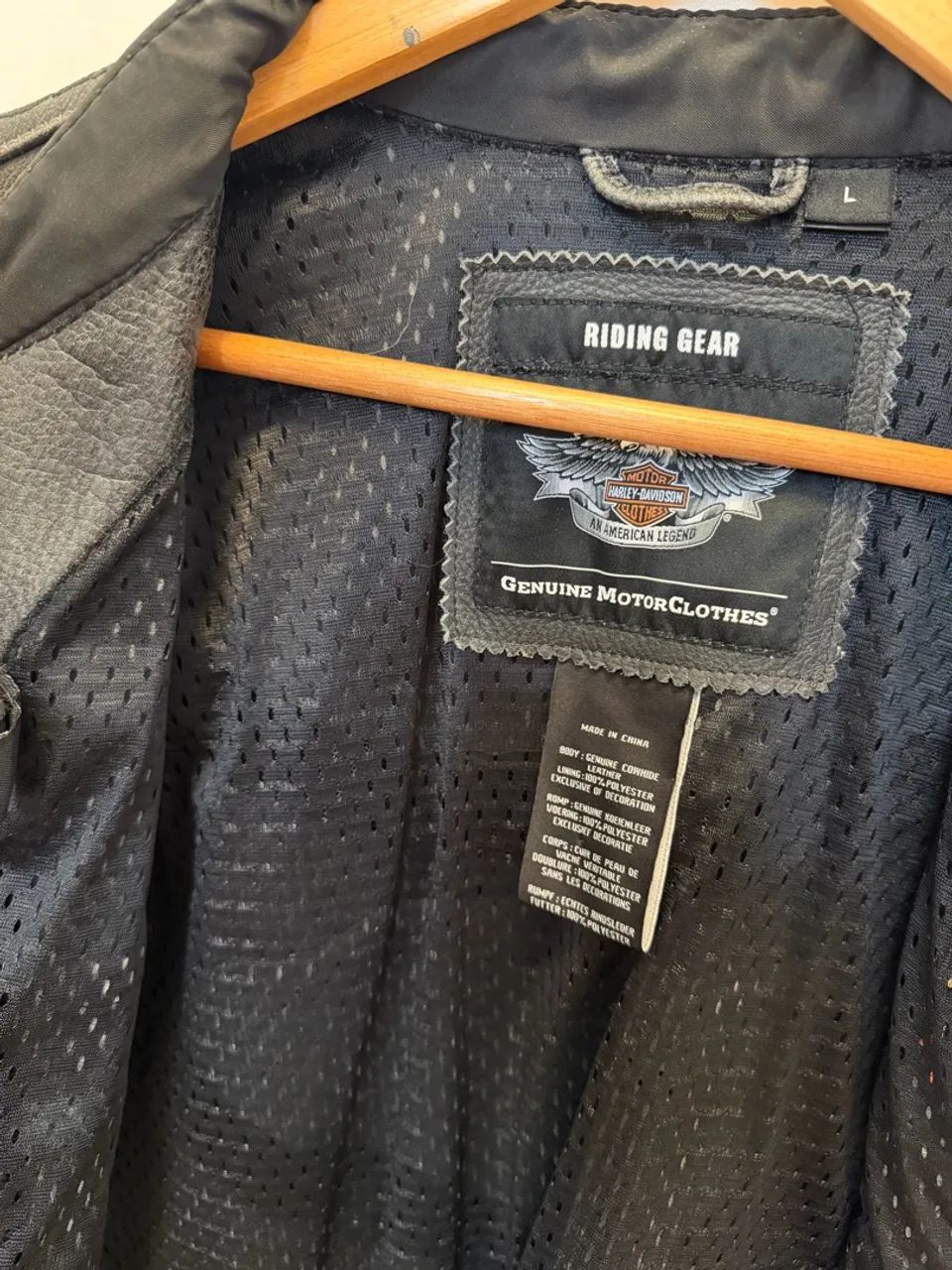 Jaqueta Harley-Davidson Riding Gear Couro Original 97167-13VM