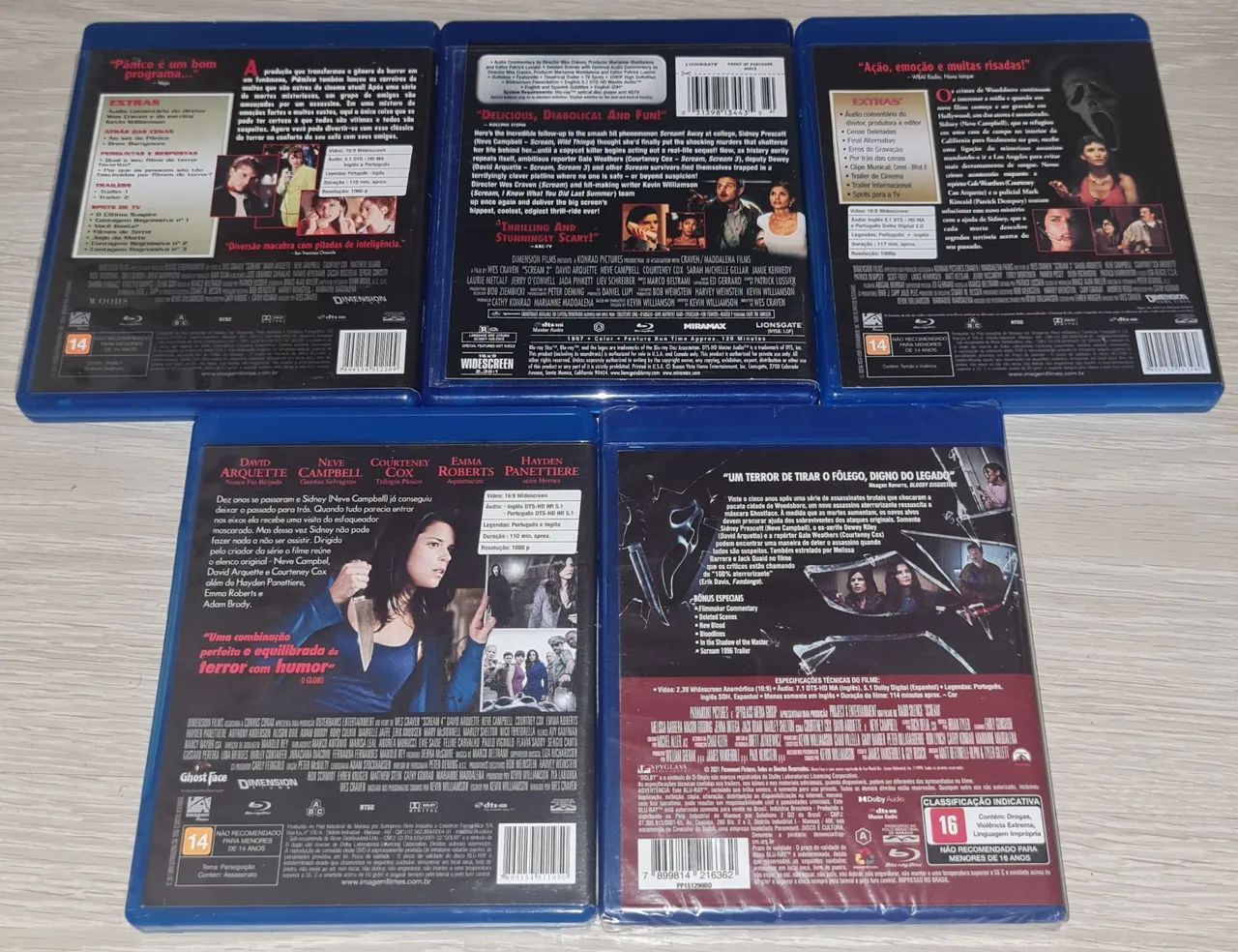 Coleção Bluray Pânico  - Foto 3