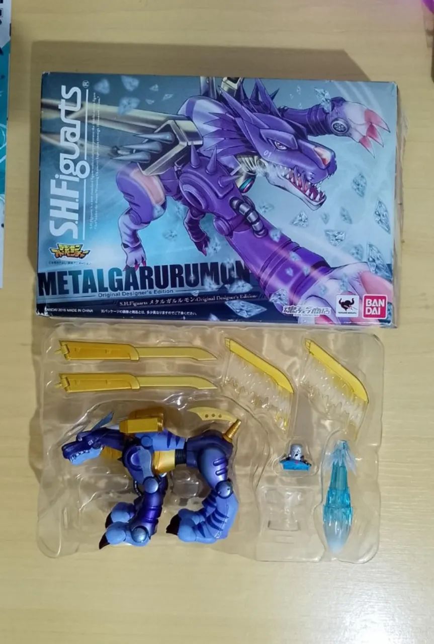 2 Digimon - Wargreymon e Metal Garurumon - Bandai - Foto 2