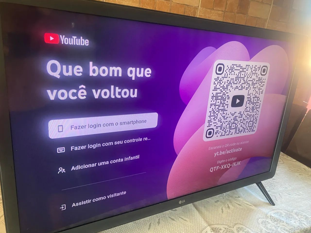 Tv LG 32 polegadas smart 