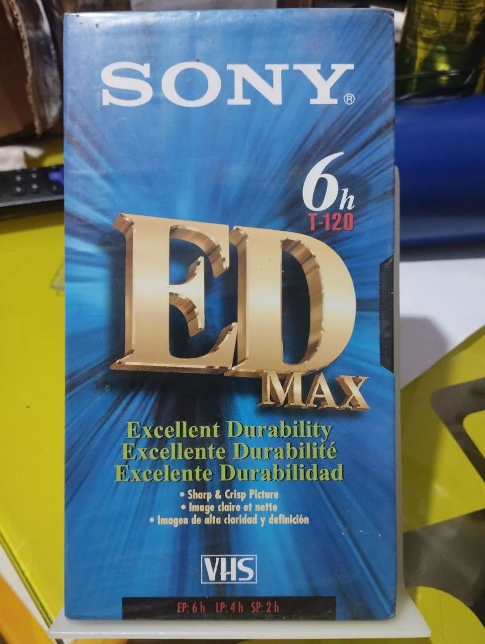 Fita VHS Sony nova lacrada 