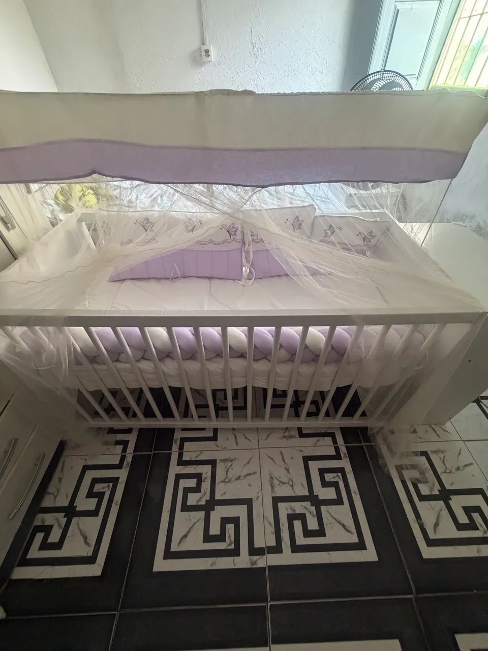 Berço com mini cômoda  - Foto 2