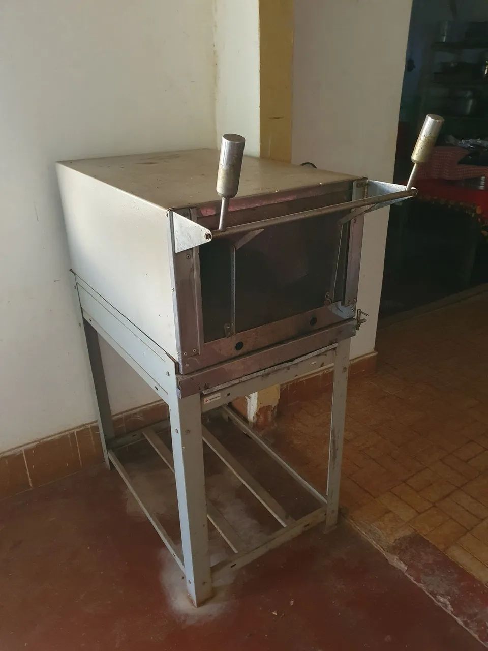 Forno industrial de pedra refrataria