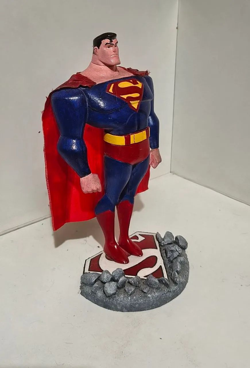 Estátua Super man DC - Foto 2