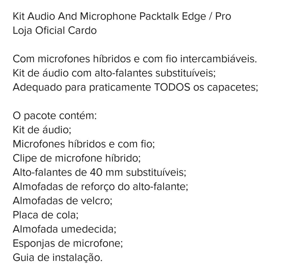 Kit Packtalk Edge - Foto 2