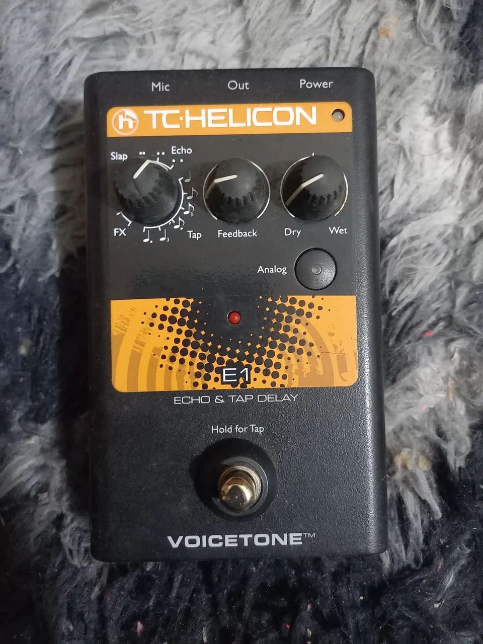 PEDAL DE VOCAL TC HELICON DEELAY/ REVERB/ROOM/HALL/ - Instrumentos