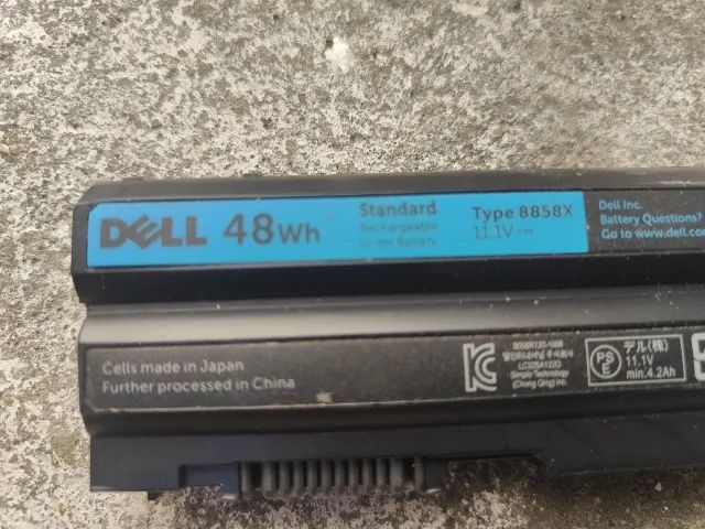 Bateria notebook Dell - alguns modelos 48wh 65wh - Foto 3