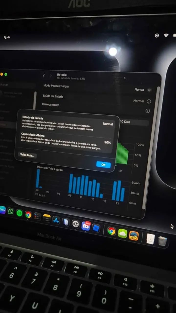 Troco macbook air m1 por 15 pro max - Foto 3