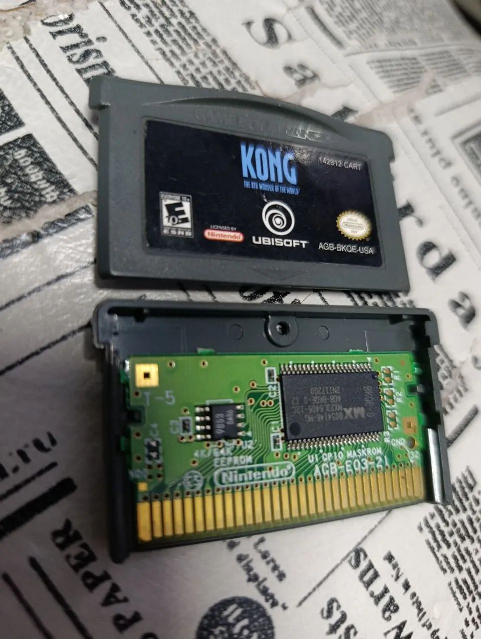 Cartucho Kong Original P/ GBA 