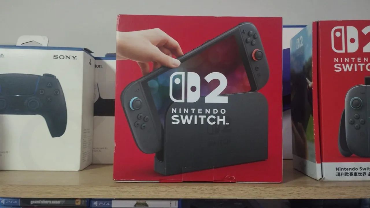 Nintendo Switch 2 novos! - Foto 4