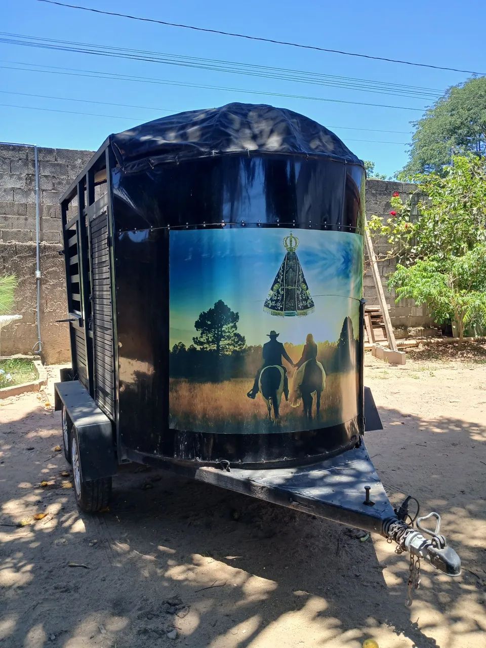 Reboque 2 cavalos  - Foto 2