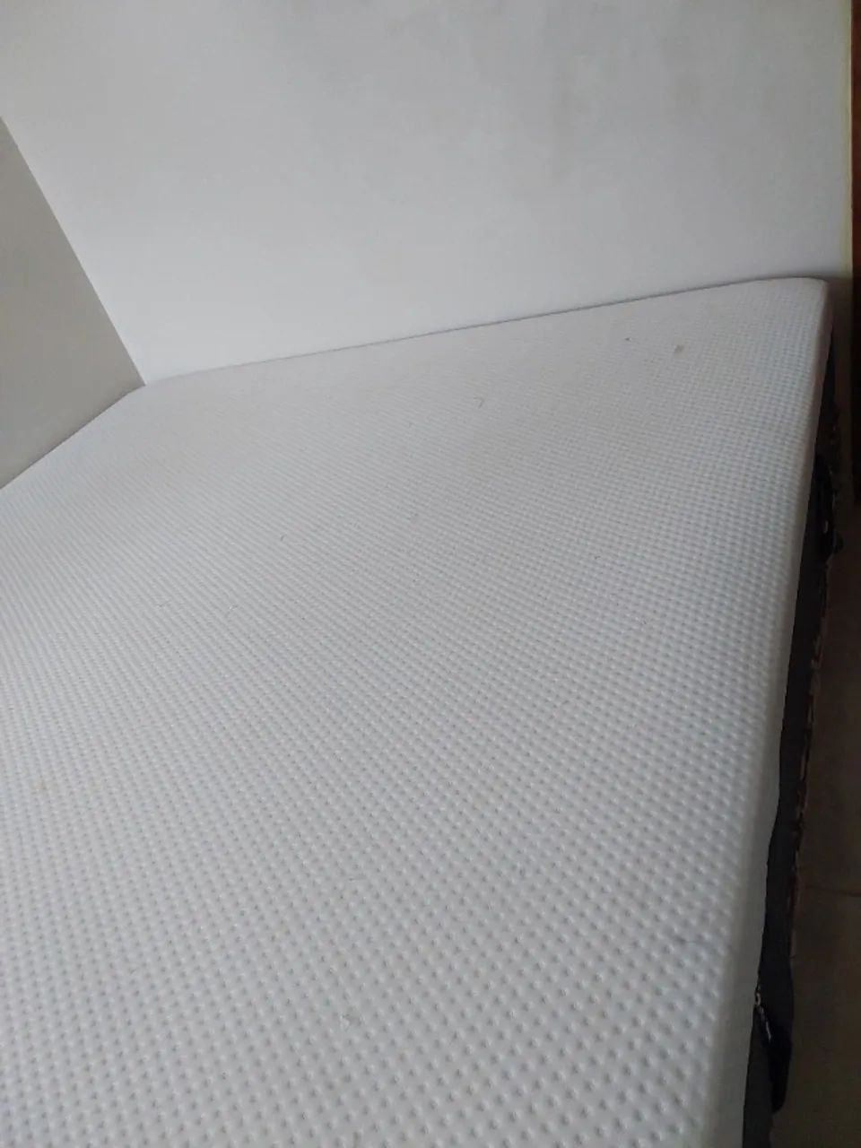 Cama box com Colchão King Emma Original 193x203cm, Ortopédico  
