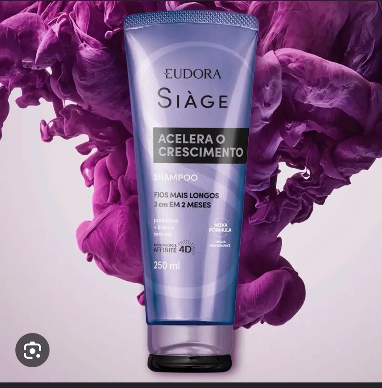 Shampoo siage crescimento acelerado 