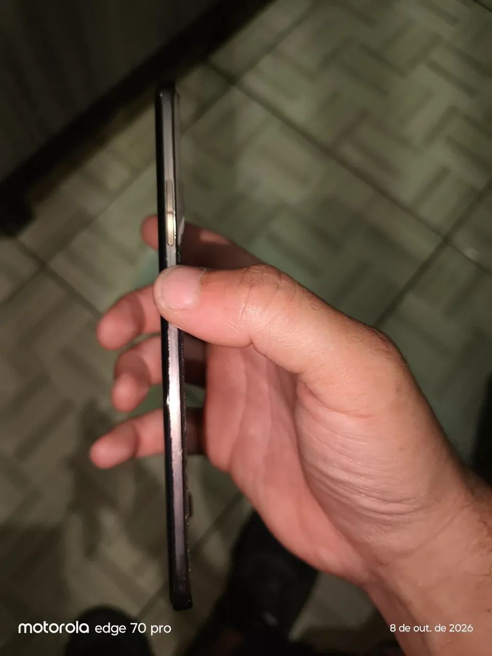 Tela original + aro Edge 70 pro  - Foto 2