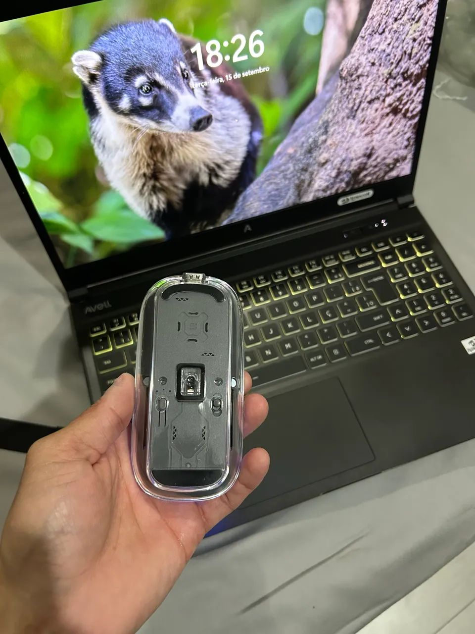 Mouse sem fio wifi - Foto 4