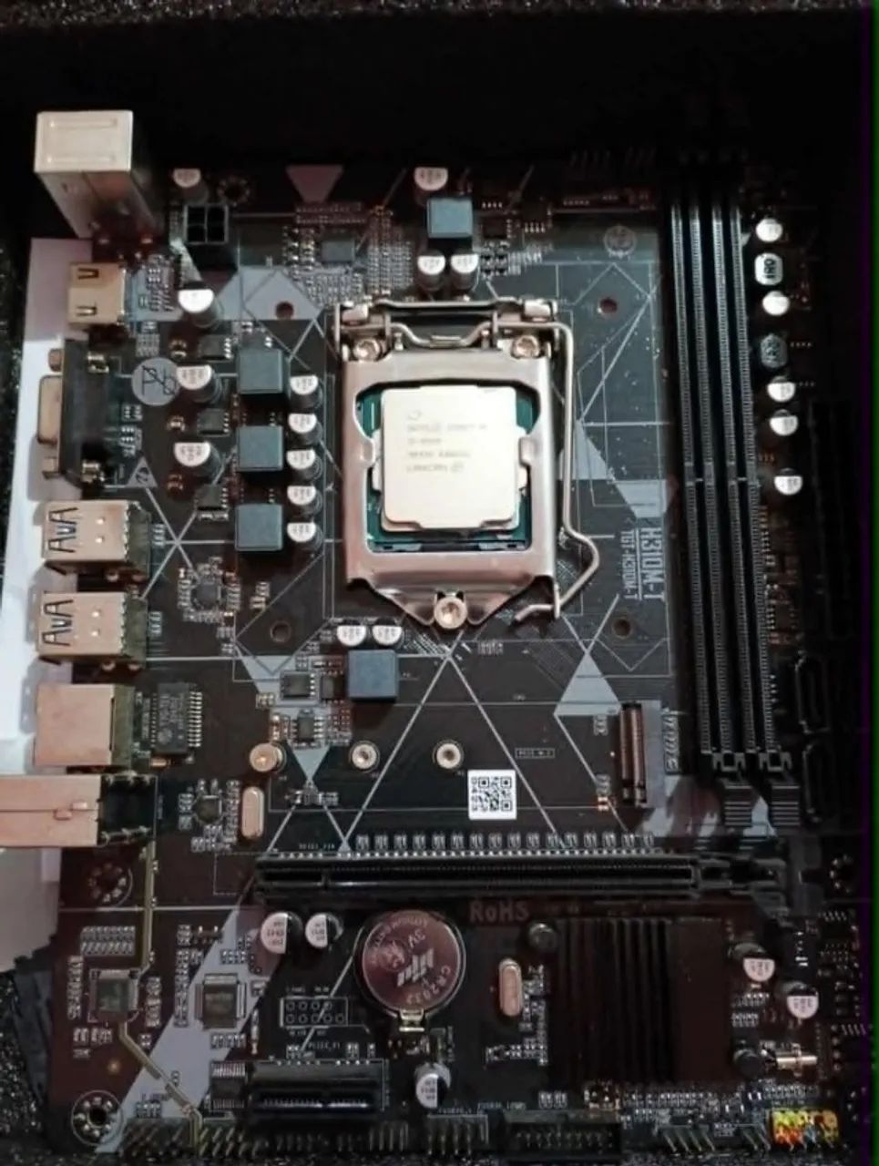 Processador Intel i5 8500 + Placa Mãe H310M-T DDR4 - Foto 2