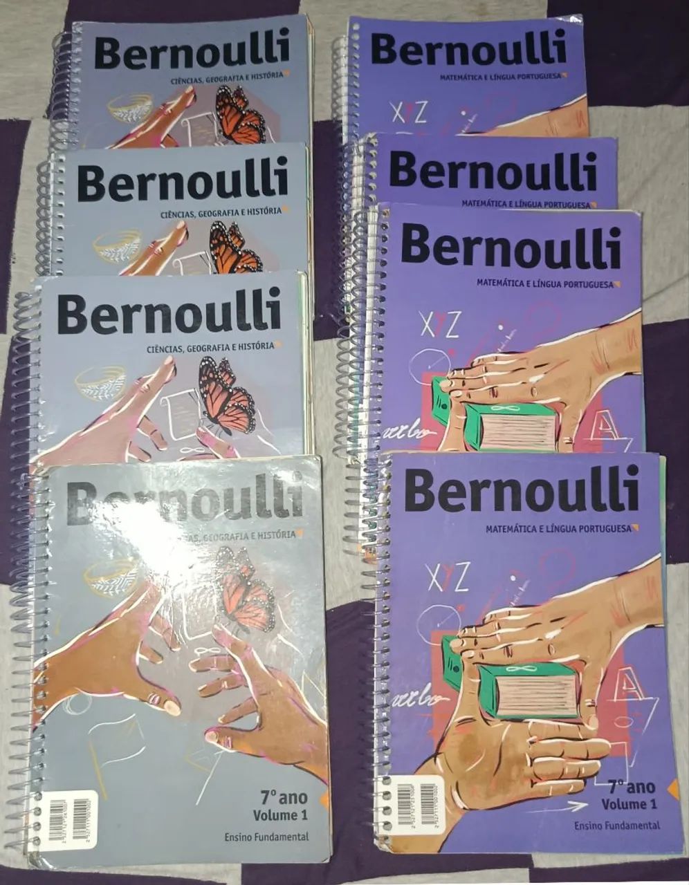 Livros Bernoulli 7? ano (2025) em ótimo estado e pouco usado 