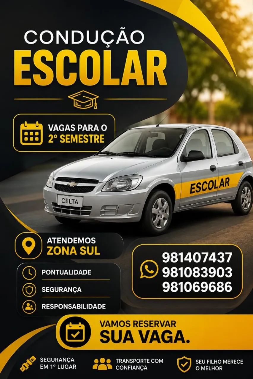 Condução zona sul 