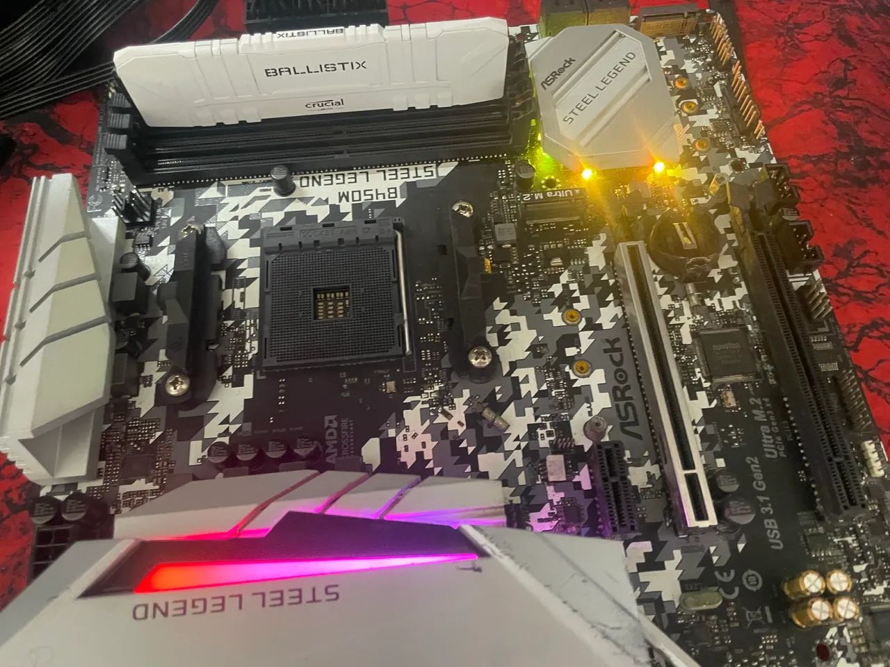 Asrock Stell  Legend B450m - Foto 3
