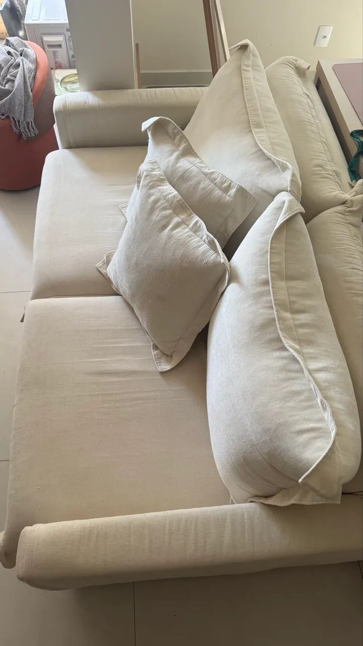 Sofá Retrátil - Novo e Perfeito Estado - Foto 2