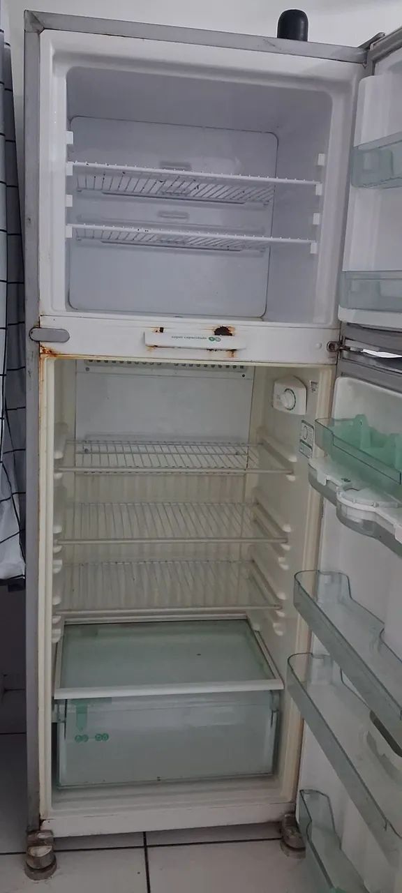 Geladeira Consul Duplex Usada - Envelopada em Prata - Foto 3
