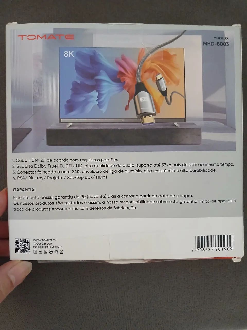 Cabo hdmi 2.1 de 3 metros - Foto 4