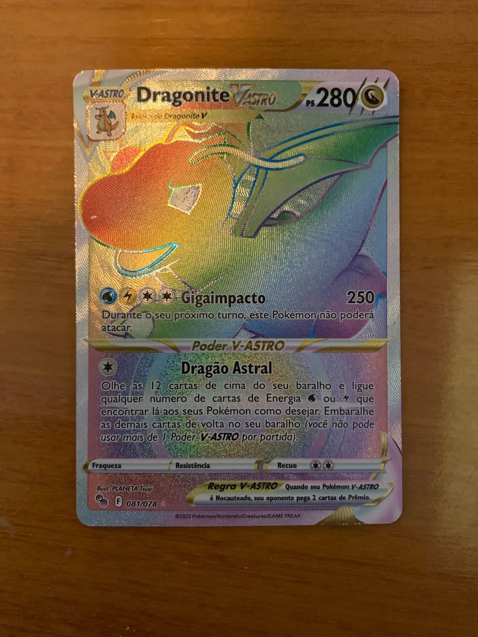 Carta Pokémon Drogonite Vastro (081/078)