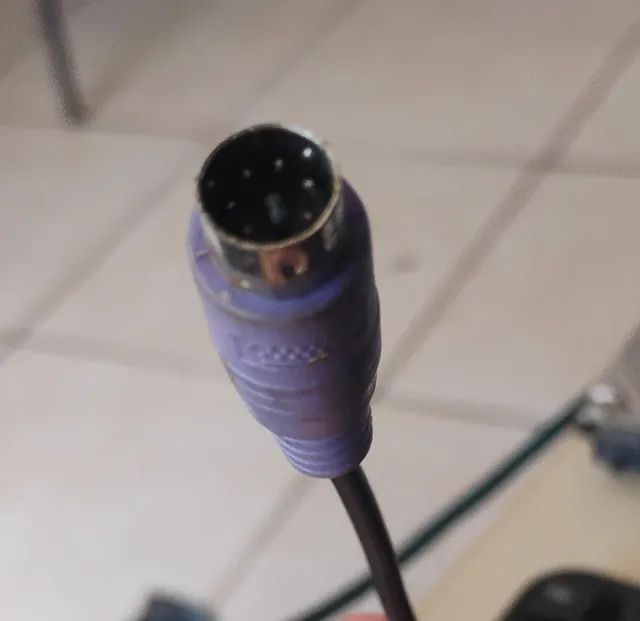 Teclado HP Com Fio Preto e Prata (Usado) - Foto 3