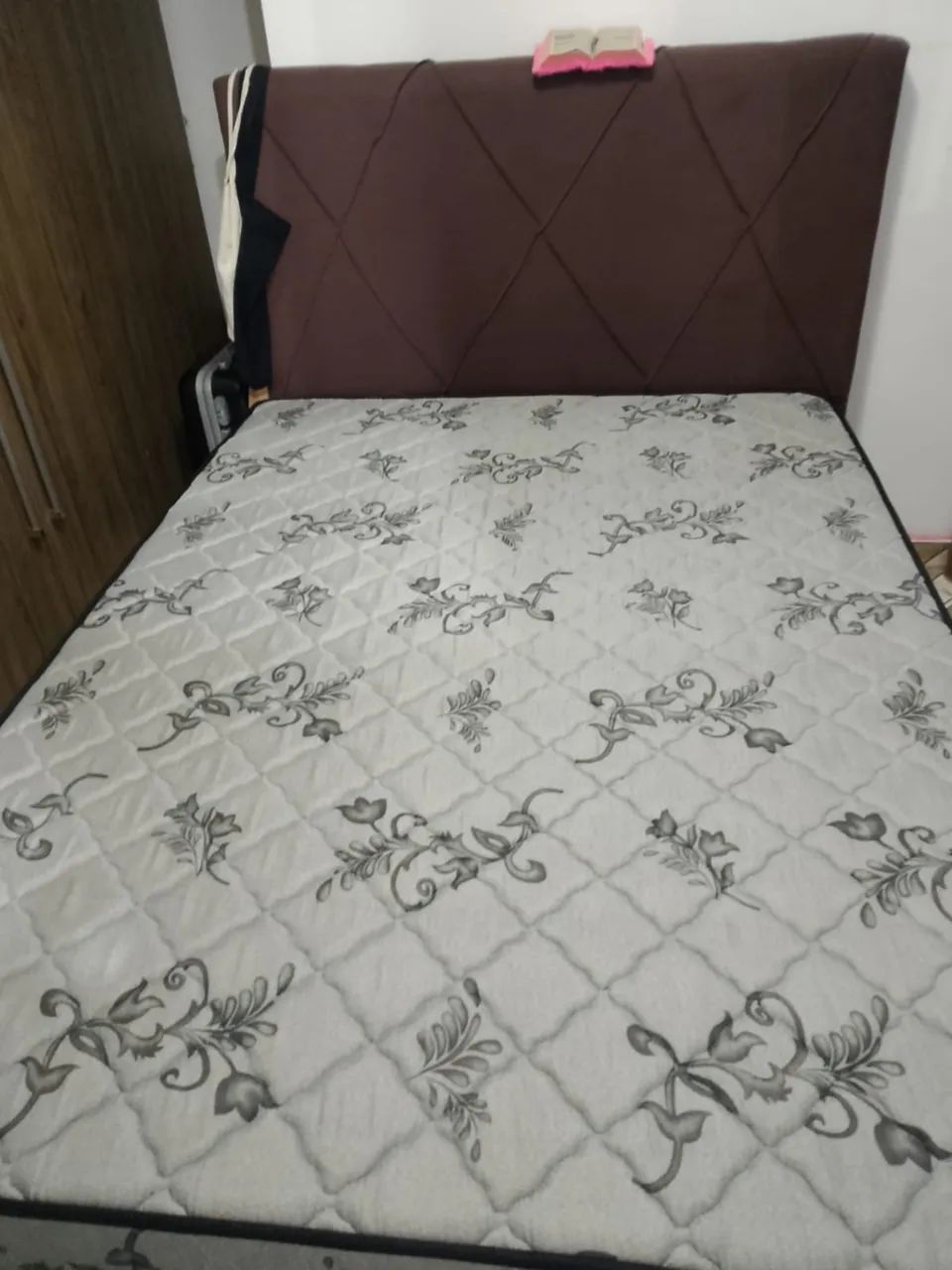 Cama box casal completa R$ 800,00 - Foto 3