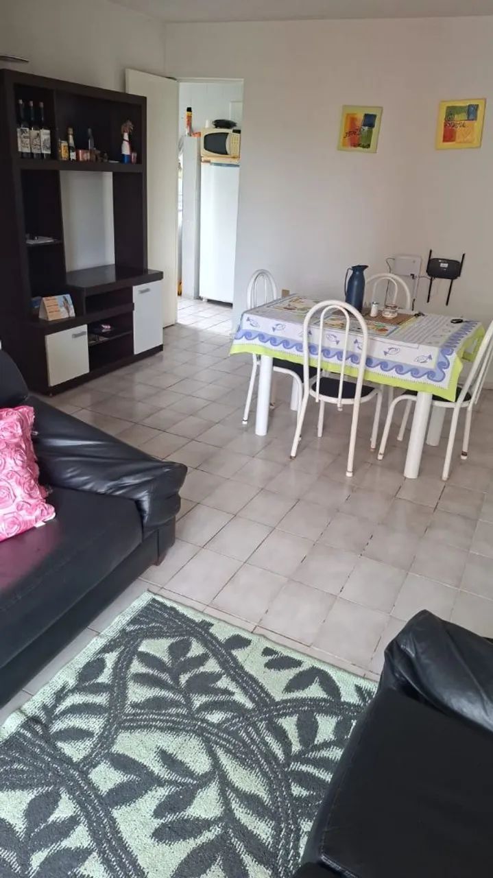 Apto 3/4 semimobiliado 