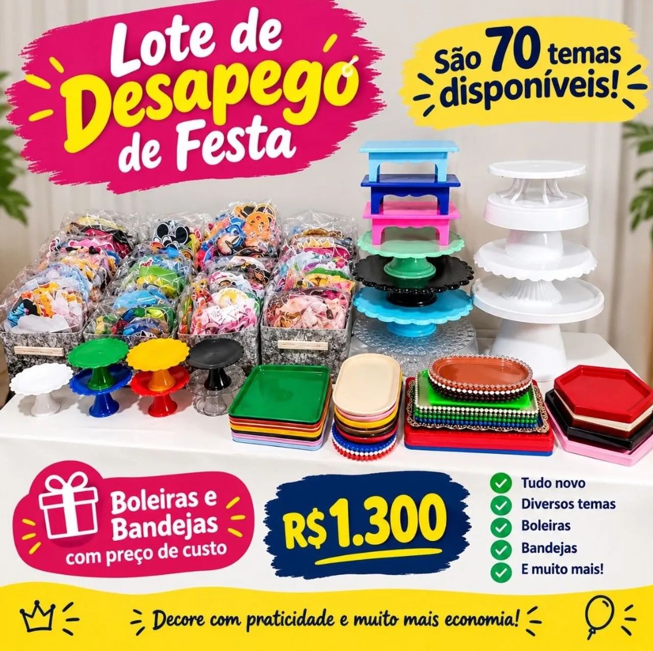 Desapego de festa 