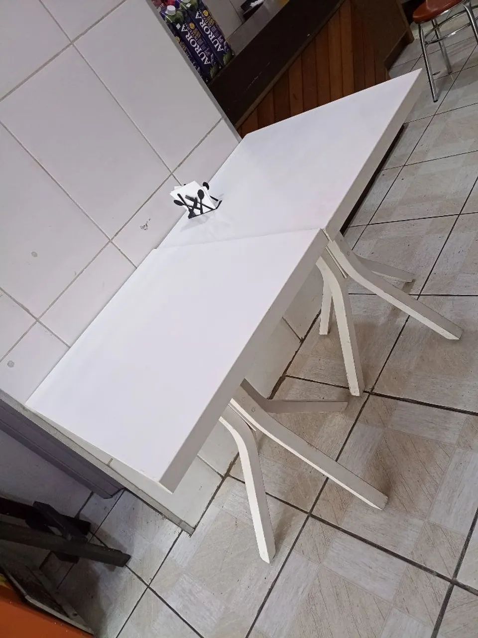 Mesa de mármore branco  - Foto 3