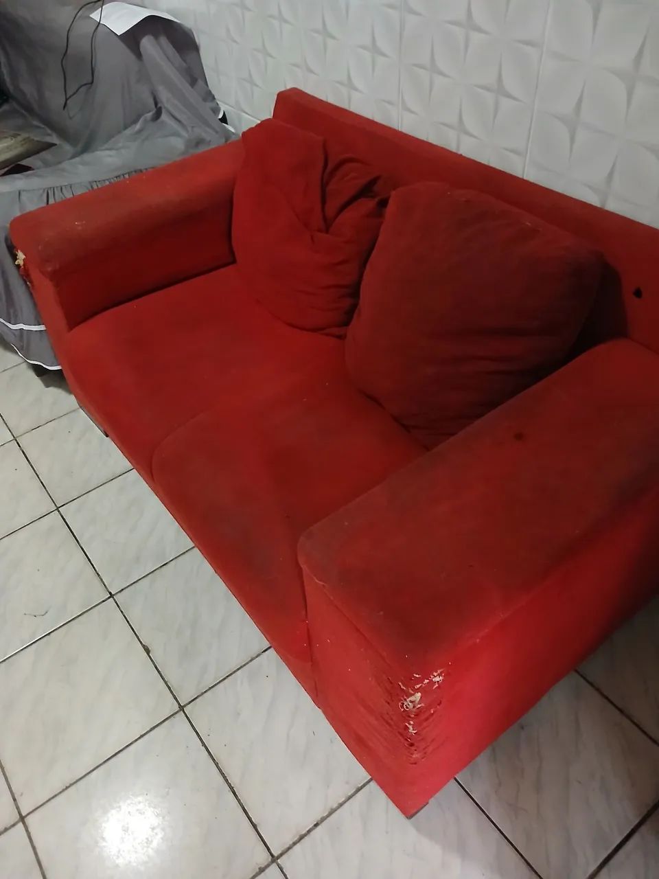 Sofá usado em bom estado com poucos anos de uso - Foto 2