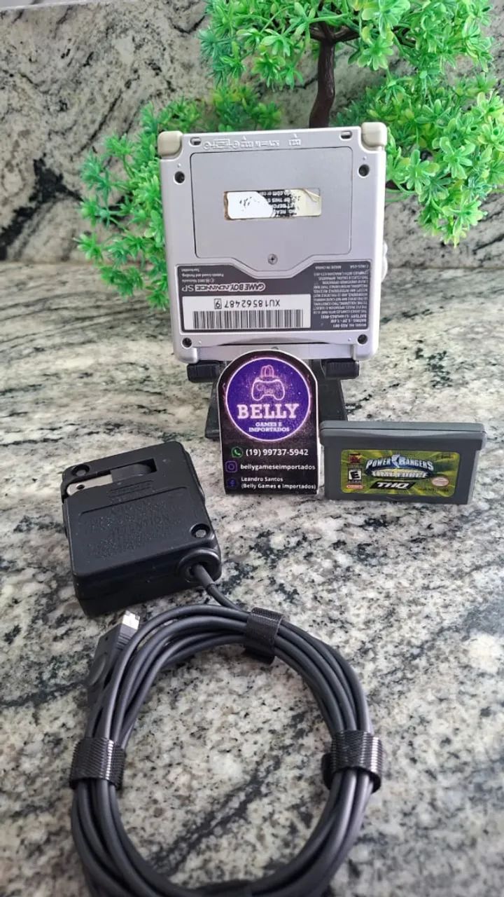 GAME BOY ADVANCED SP TRIBAL EDITION + JOGO - Foto 4