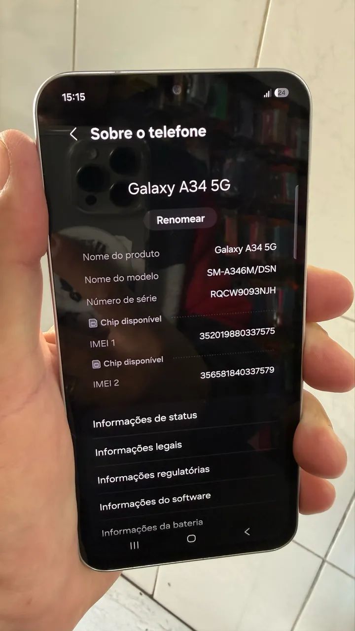 Samsung A34 128 gigas 5g top - Foto 4