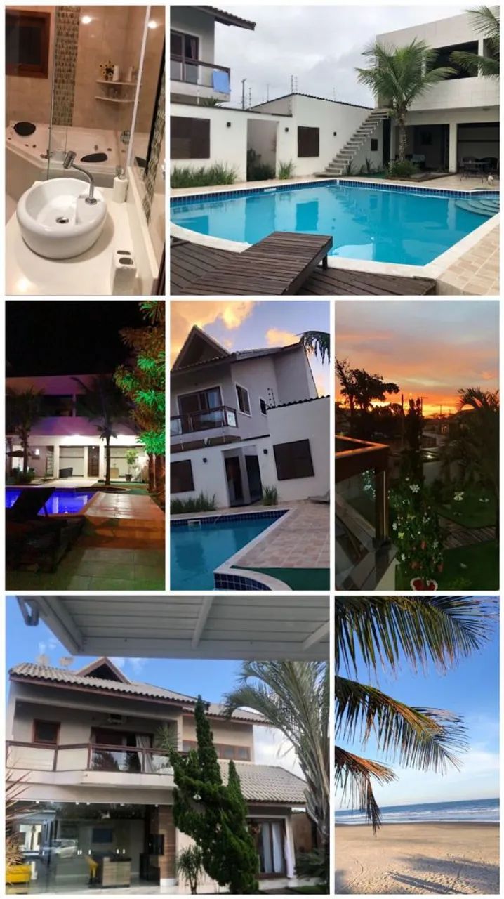 Casa temporada c/ piscina ?