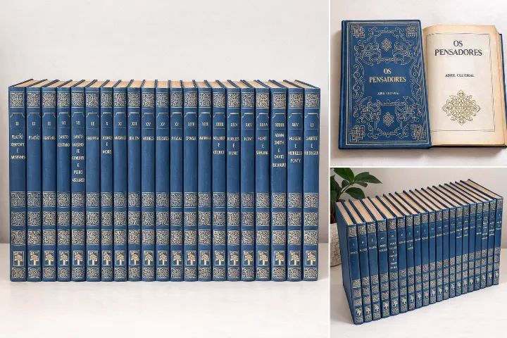 Coleção Os Pensadores - 23 Volumes - Abril Cultural 1972 - 1ª Edição