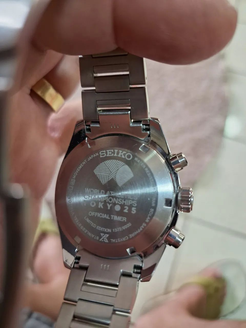 SEIKO SPEEDTIMER EDIÇÃO LIMITADA LILAS - Foto 5